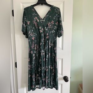 Latched mama labor and postpartum wrap dress